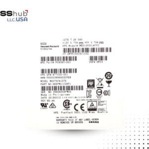 HP MB012000JWTFC 12TB 3.5" 12Gb/s 7.2K SAS Drive W/Caddy - Image 2