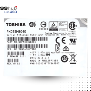 Toshiba PX05SMB040 400GB 2.5" 12Gb/s SAS MLC Solid State Drive - Image 2
