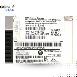 IBM PX05SRB384 3.84TB 2.5" 12Gb/s MLC RI SAS Solid State Drive FRU - Image 3